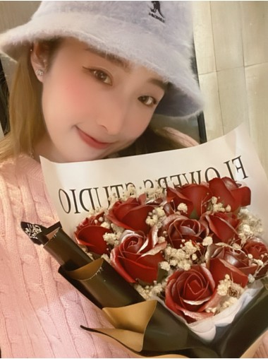 [閃爍玫瑰 現貨發售] Eternal Florist - 閃爍玫瑰鹼香皂永生花束11朵/ Shiny Rose